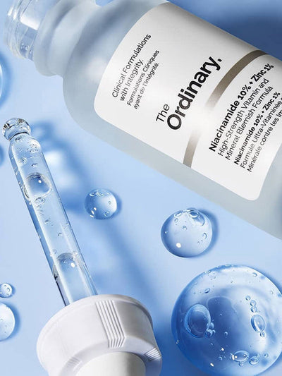 The Ordinary Niacinamide 10% + Zinc 1 % - 30ml |Oil Control, Pore Minimizing & Blemish Solution Serum