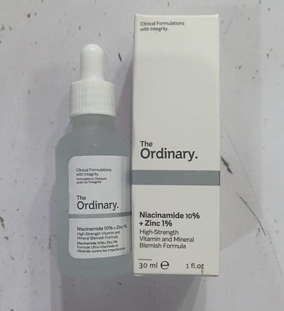 The Ordinary Niacinamide 10% + Zinc 1 % - 30ml |Oil Control, Pore Minimizing & Blemish Solution Serum