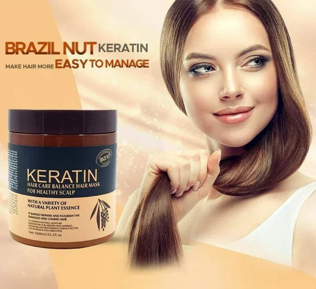 Keratin Hair Hair Mask for Healthy Scalp 500ml
