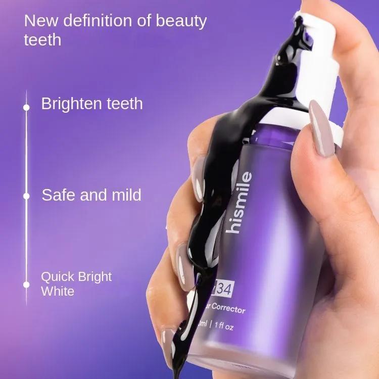 Hismile v34 Colour Corrector Serum Purple Teeth Whitening