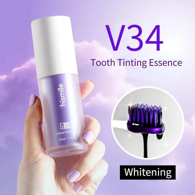 Hismile v34 Colour Corrector Serum Purple Teeth Whitening