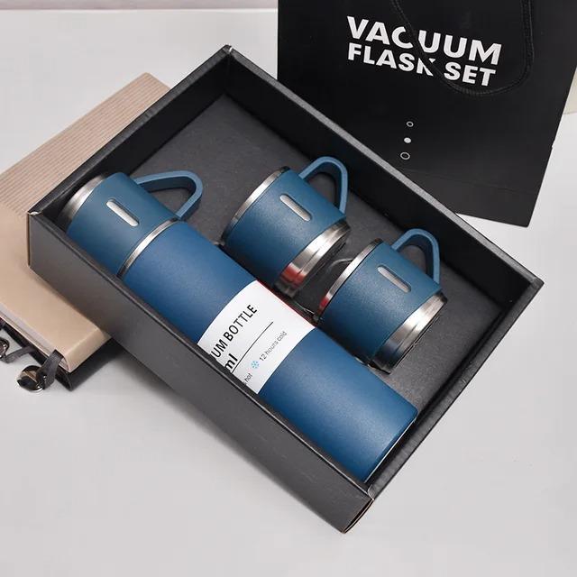 3 Pcs Durable Materials For Long-Lasting Vaccum Flask Set