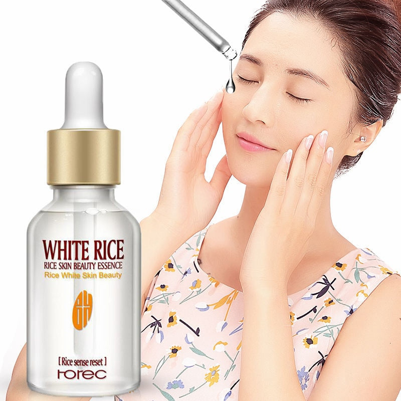 White Rice Whitening Serum Face Moisturizing Cream